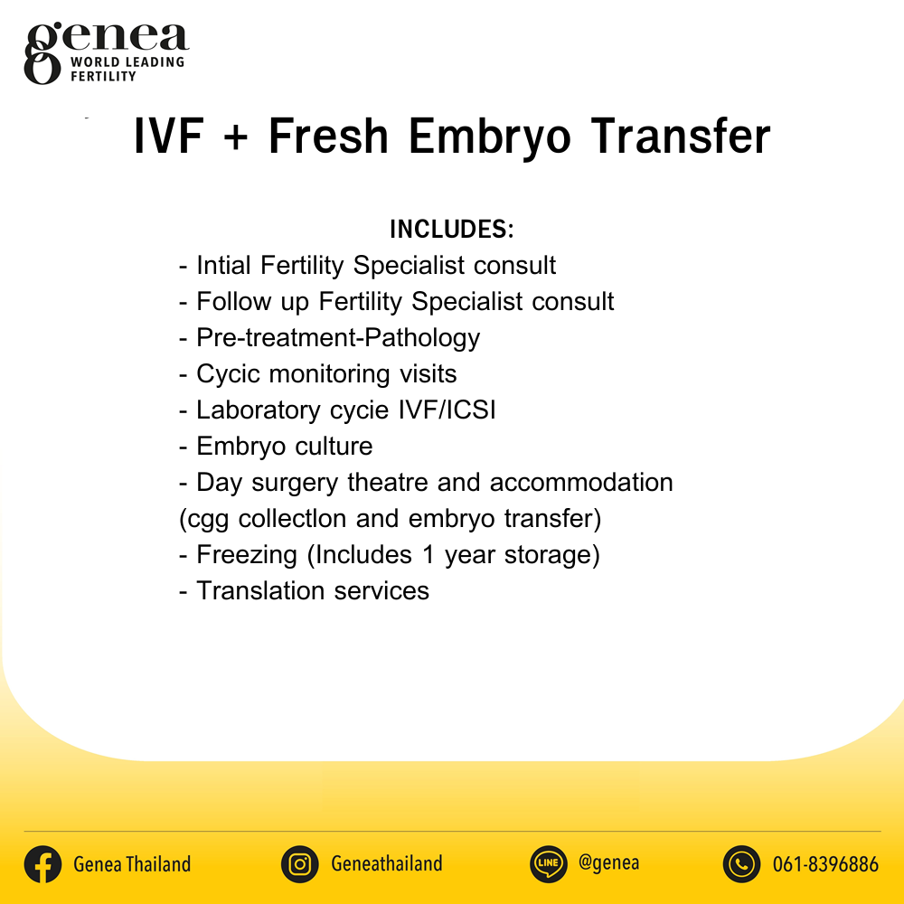 IVF + Fresh Embryo Transfer