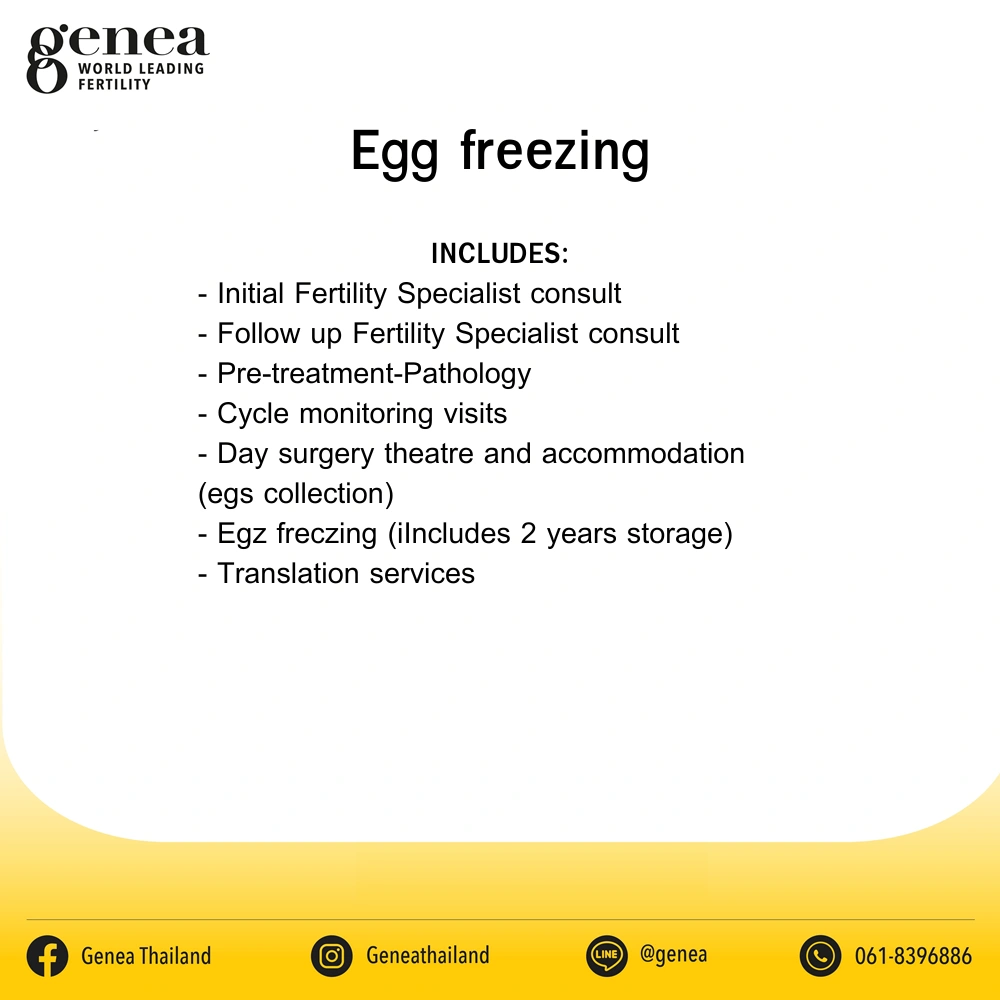 Egg freezing