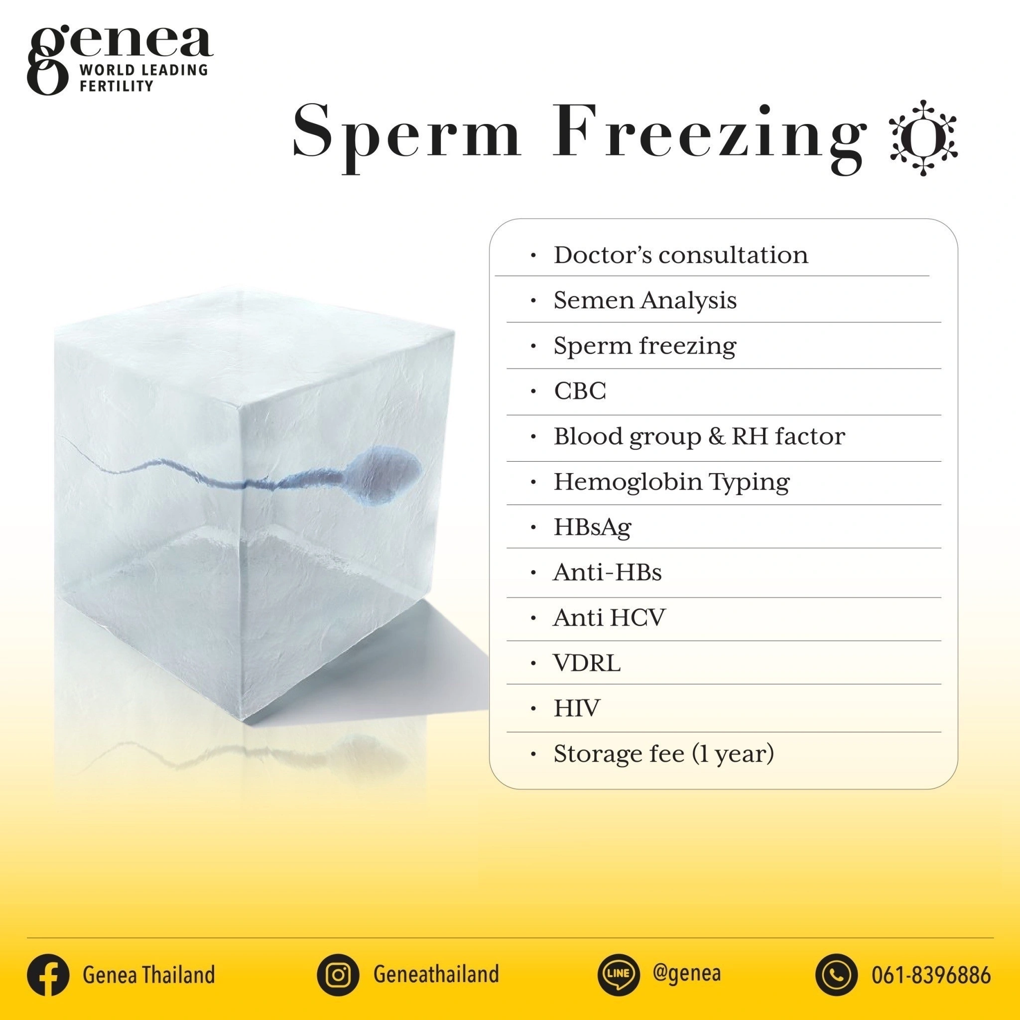 Sperm Freezing